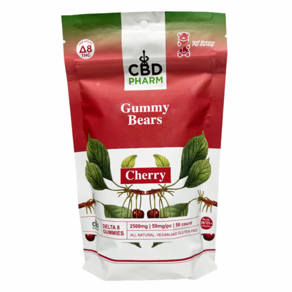 CBD Pharm Delta 8 Gummies: Cherry